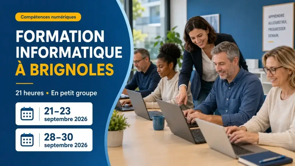 Formation informatique à Brignoles éligible CPF